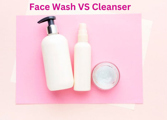 What is the difference between cleanser and face wash?