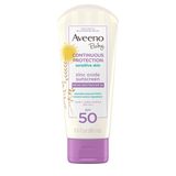Aveeno Baby Continuous Protection Sensitive Skin Sunscreen SPF 50