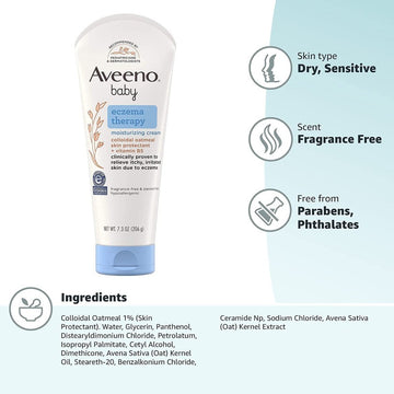 Aveeno Baby Eczema Therapy Moisturizing Cream