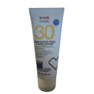 CVS Health Breakout Free Face Lotion, SPF 30, 3 fl.oz
