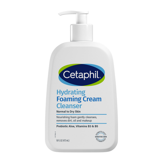 Cetaphil Hydrating Foaming Cream Cleanser
