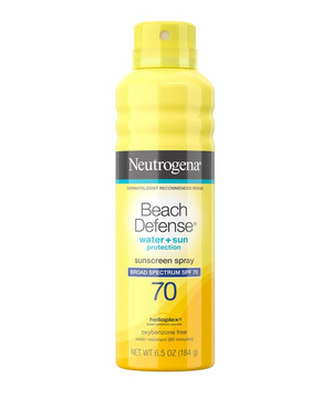 Neutrogena Beach Defense Water + Sun Protection Sunscreen Spray SPF 70