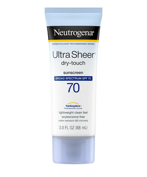 Neutrogena Ultra Sheer Dry Touch Sunscreen SPF 70