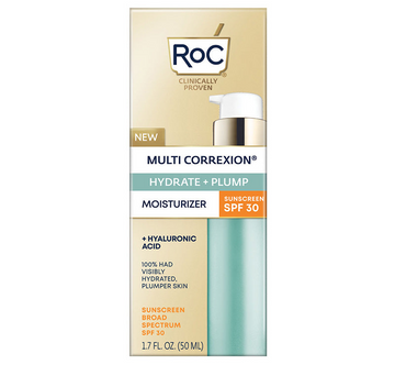 ROC MULTI CORREXION HYDRATE + PLUMP MOISTURISER WITH SPF 30