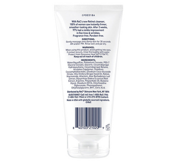 ROC Retinol Correxion Deep Wrinkle Serum Cleanser