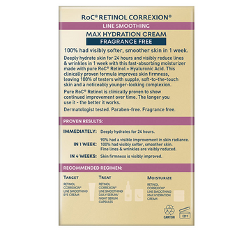 RoC Retinol Correxion Line Smoothing Max Hydration Cream