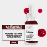 The Ordinary Aha 30% + Bha 2% Peeling Solution 30 Ml